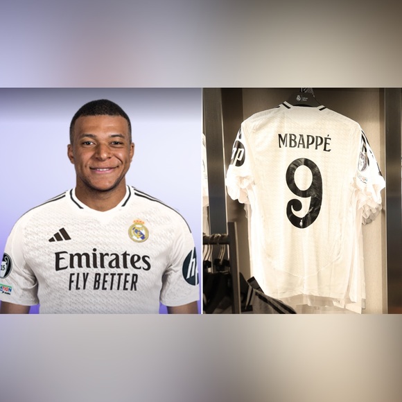 Mbappe #9 real madrid jersey - Picture 4 of 4
